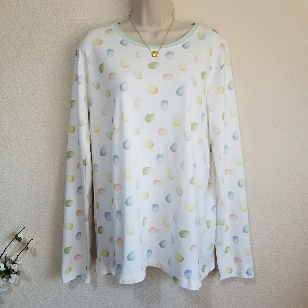 LAKE Egg Print Top Only